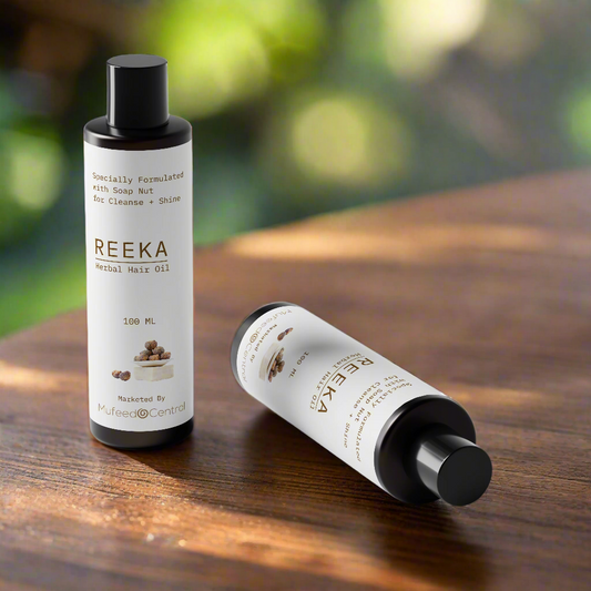 Reeka Herbal Hair Oil – Anti-Dandruff, Lice Protection & Natural Shine Enhancer
