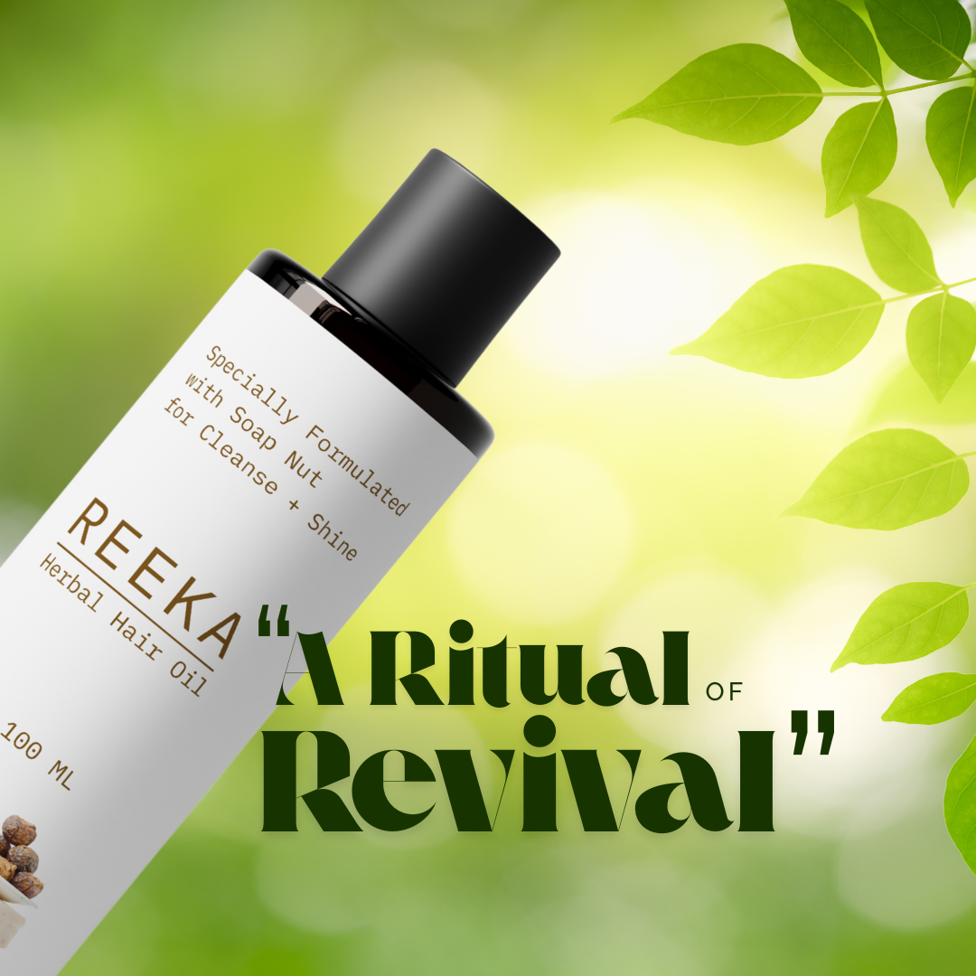 Reeka Herbal Hair Oil – Anti-Dandruff, Lice Protection & Natural Shine Enhancer